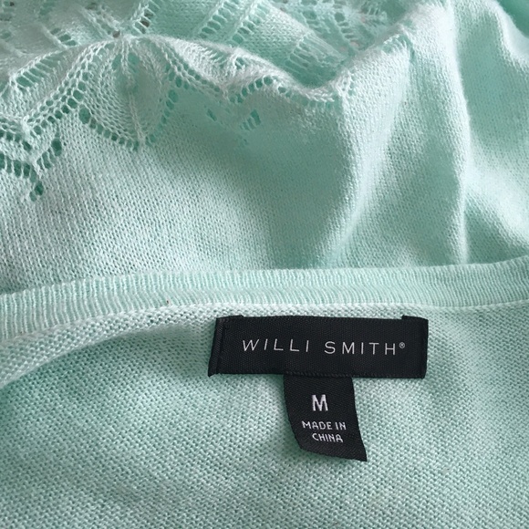 Vintage Willi Smith mint green size M sweater set - Picture 6 of 9